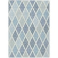 thumbnail image 2 of Addison Rugs Chantille Indoor/Outdoor Transitional Diamonds Sky Washable Rectangle Rug, 9' x 12', 2 of 6