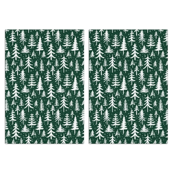 Christmas Kitchen Towels Set Of 2 - 18x26 Inch Ultra Absorbent Dish Towels, Soft Drying Hand Towels for Cooking, Baking & Decor, Spring/Summer Home Aesthetic.