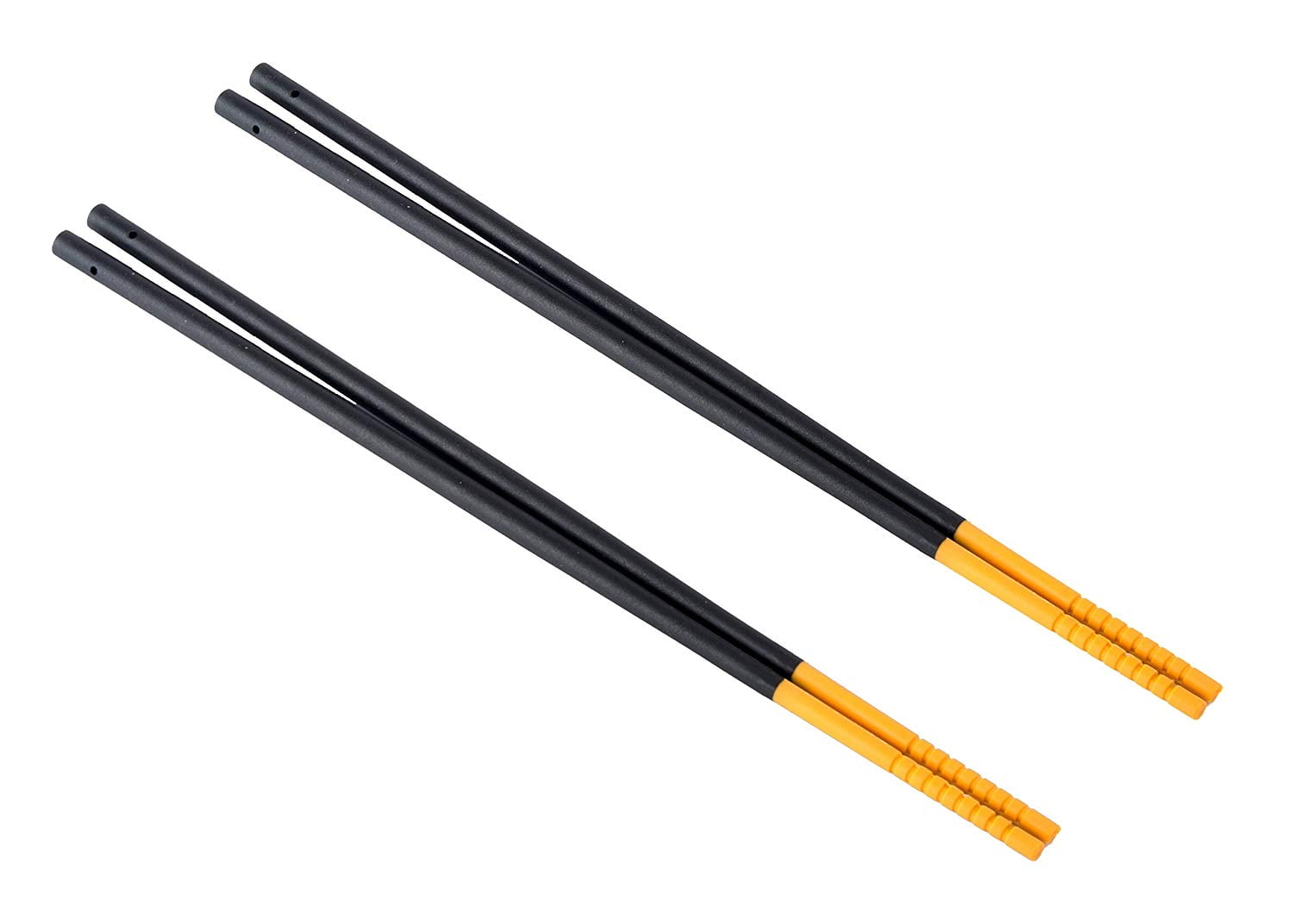 "Gripsticks" Cooking Chopsticks Enhanced Grip Silicone Tips, 2Pair