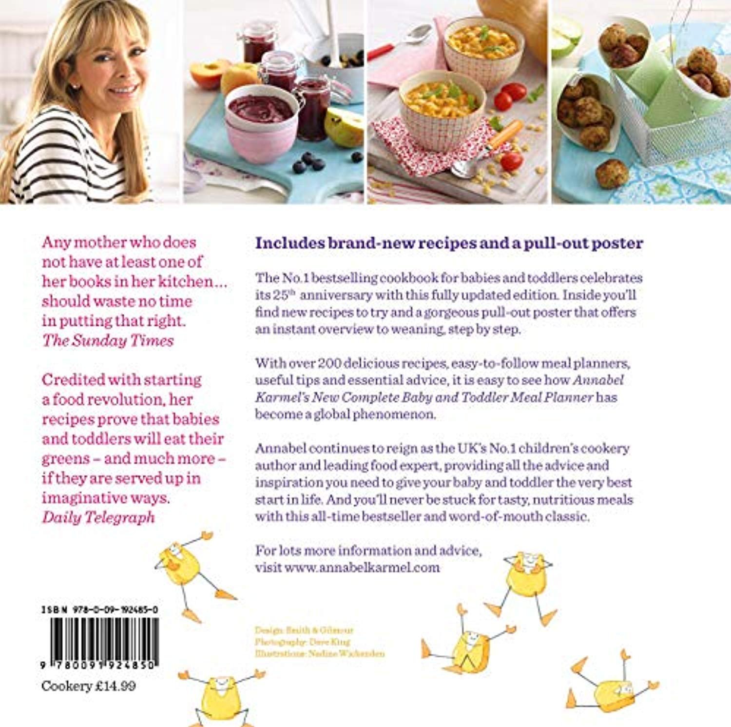 Annabel Karmel's New Complete Baby & Toddler Meal Planner - 4th Edition