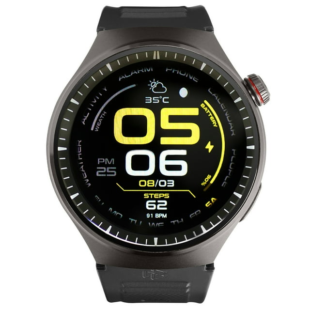 Reloj inteligente STF Kronos Speed Pantalla esférica 3D IP68 GPS
