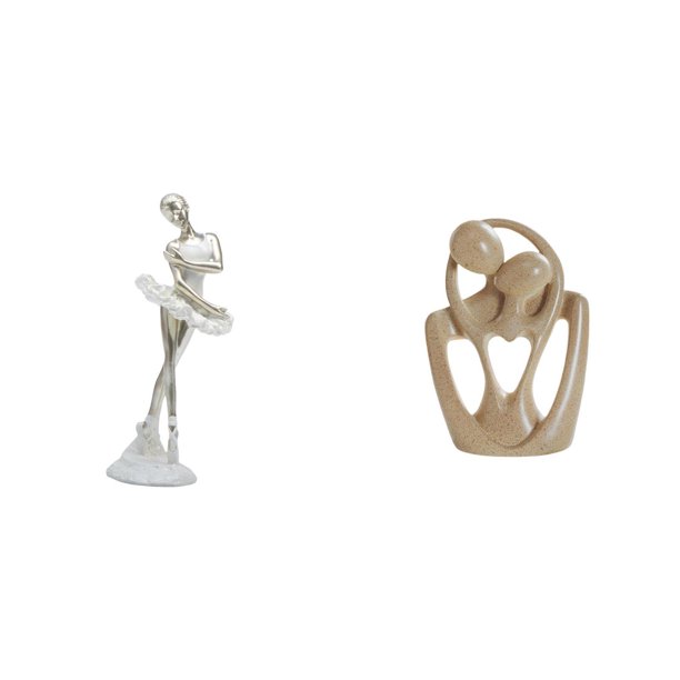 Figura de escritorio,Estatua de bailarina,adorno de escritorio,decoración del hogar,Estatua de bailarina moderna,regalo de cumpleaños para la oficina.,Estatua abstracta,Estatua abstracta para