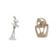 thumbnail image 1 of Figura de escritorio,Estatua de bailarina,adorno de escritorio,decoración del hogar,Estatua de bailarina moderna,regalo de cumpleaños para la oficina.,Estatua abstracta,Estatua abstracta para, 1 of 8