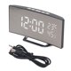 thumbnail image 2 of Reloj Despertador Digital Reloj Digital con Sensor de Luz Inteligente de Dos Modos de Pantalla Reloj LED de Diseño Curvo Moderno con Pantalla de Temperatura para el Hogar ANGGREK  Otros, 2 of 8