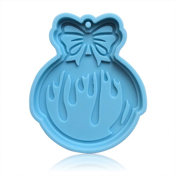 Advancent Molde de resina de silicona para Navidad, moldes antiadherentes, molde temático de Navidad para interiores, hogar, restaurante, moldeado de Artesanía Tipo 5 Advancent HA010146-05