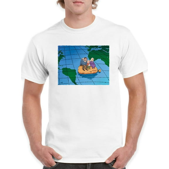 Castaway Family T-shirt Men's -Ahmad Rahma Designs