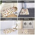 thumbnail image 6 of Front Door Mat Indoor Outdoor Outside Entrance - 16*24in Washable Conch Shells Print No.9022 Thin Bathroom Rugs Fit Under Door, Bath Rugs for Bathroom, Kitchen Rugs Mats for Floor, 6 of 6