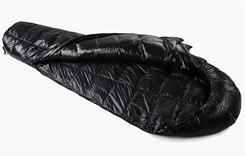 Sleeping Bag Adults Kids for Camping Hiking Trips Warm Cool Weather Lightweight and Waterproof Portable Sleeping Bag Indoors Outdoors Activities Grey