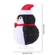 thumbnail image 3 of La Nocturna Papá Noel Ilumina El Muñeco Nieve 40 Luces LED Regulables para Adornos Navideños, 3 of 9