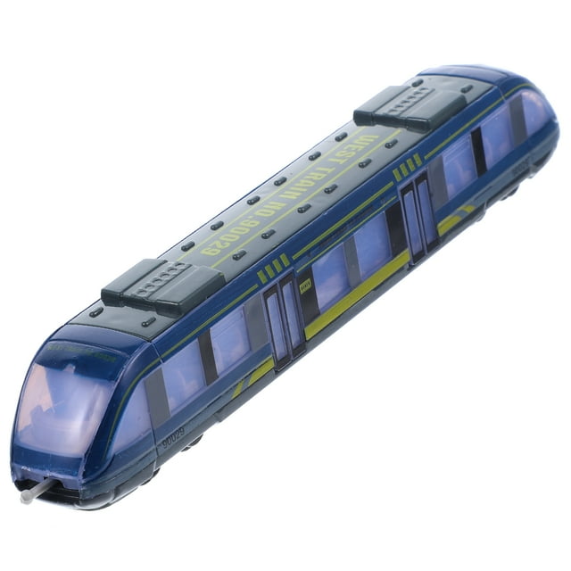 MasteelfCA Train Simulation pour Enfants Jouet en Alliage Métal Mini Train Modèle Jouet Train pour Enfants
