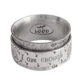 thumbnail image 2 of I am Enough Letter Handmade Vintage Ring Loyal Love Men Women Fashion Jewelry, 2 of 6
