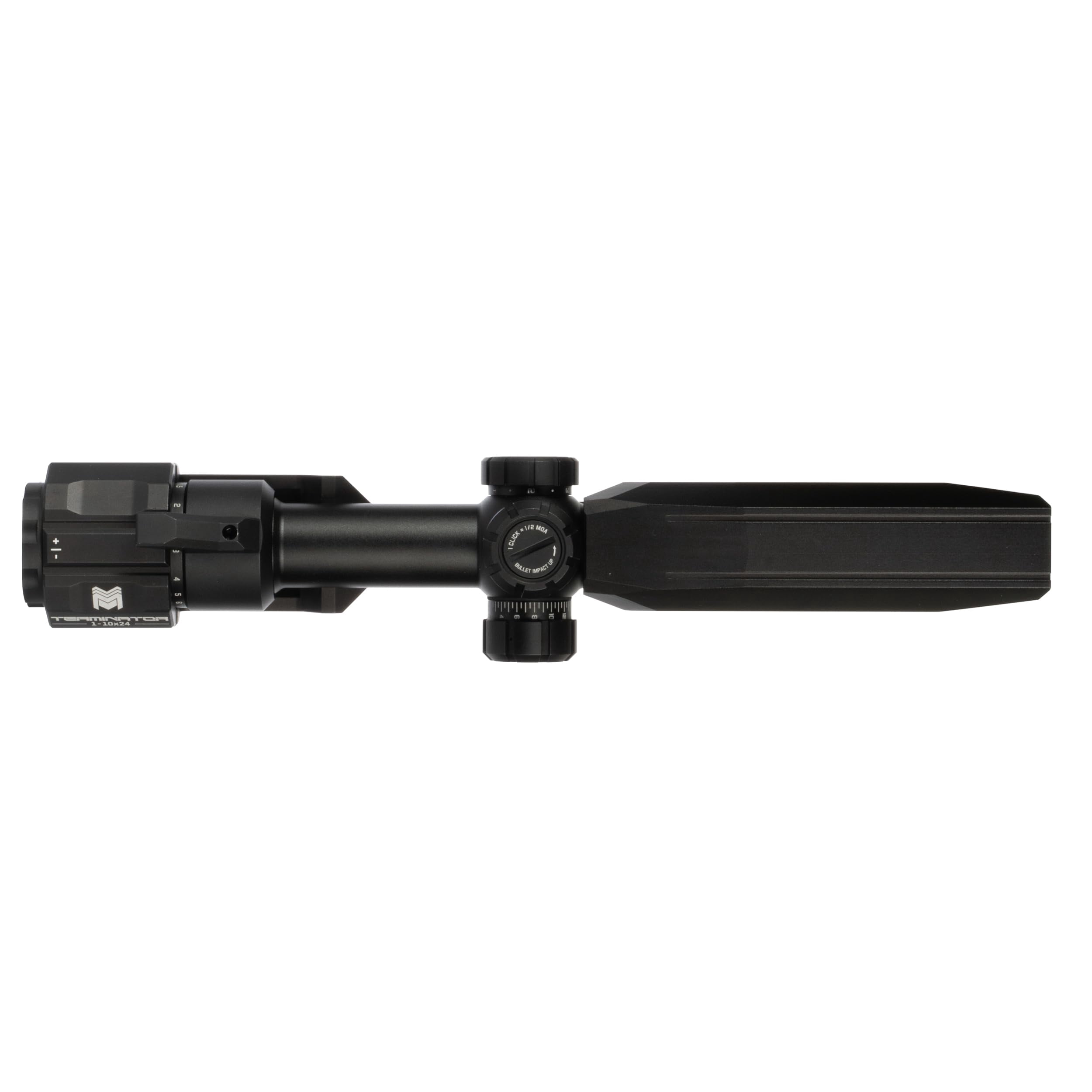 Monstrum Terminator 1-10x First Focal Plane FFP LPVO Scope with Extra Low Dispersion Glass | CM9 Reticle
