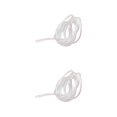 thumbnail image 1 of Eigraketly 4M Mylar Braid Tubing Braided White Materials Fly Pearlescent Tying Type3 NO3, 1 of 1