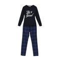 thumbnail image 2 of xiaxaixu Xmas Famille 2PCS Correspondant Pyjama Vacances Haut à Manches Longues Pantalons Longs Ensemble, 2 of 9