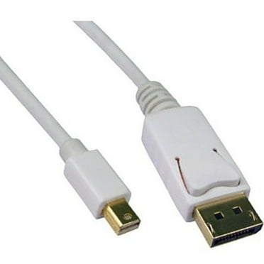 Cable Wholesale Mini DisplayPort 1.2 Video Cable- Mini DisplayPort Male to DisplayPort Male- 6 foot