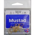 thumbnail image 2 of Mustad Classic 92671-GL-4-10 Beak Hook Size 4 Forged, Special Long Shank for Salmon and Steelhead Fishing, 2 of 2