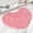 Pink, variant on Uuiauoio Heart Shaped Bath Mat Soft Absorbent Plush Microfiber Bathroom Rug Non-Slip Machine Washable Shaggy Mats Carpet for Shower, Bedroom, Bathtub