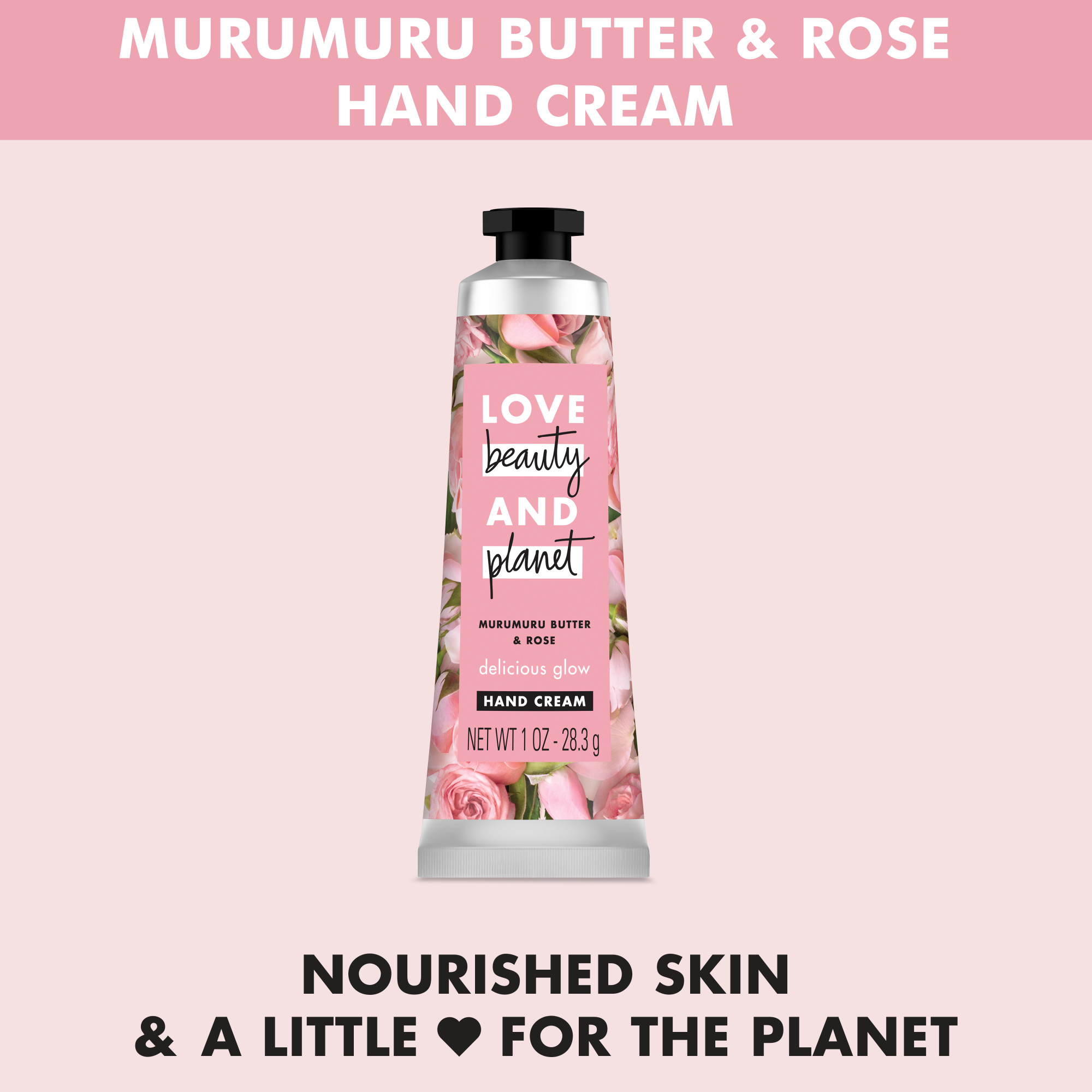 Love Beauty And Planet Murumuru Butter & Rose Hand Cream Delicious Glow 1 oz - image 4 of 9