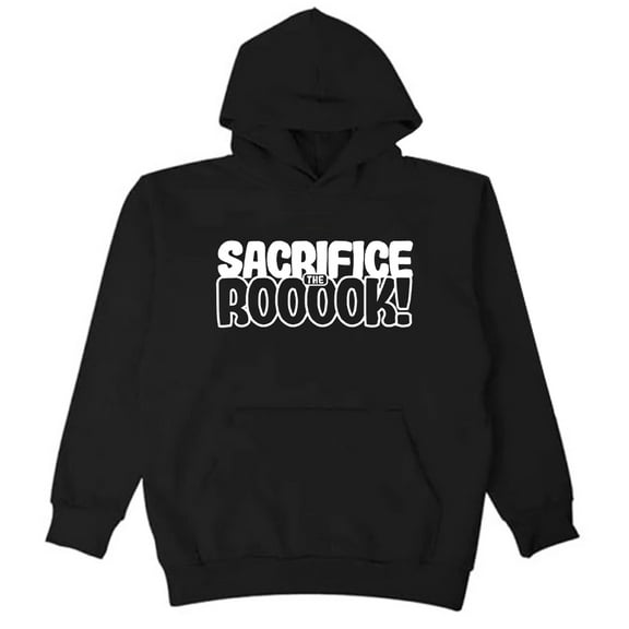 Gothamchess Levy Rozman Sacrifice The Rook Hoodie Long Sleeve Streetwear Women Men Hooded Sweatshirt