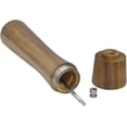 thumbnail image 4 of Juego de 2 molinillos de sal y pimienta de madera de acacia, kit de molinillo de pimienta de 10 pulgadas, rotor de madera manual con grosor ajustable (juego de molinillos de sal y pimienta de madera), 4 of 8