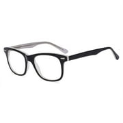 Contour Women's Rx'able Eyeglasses, FM13037 Black/Crystal