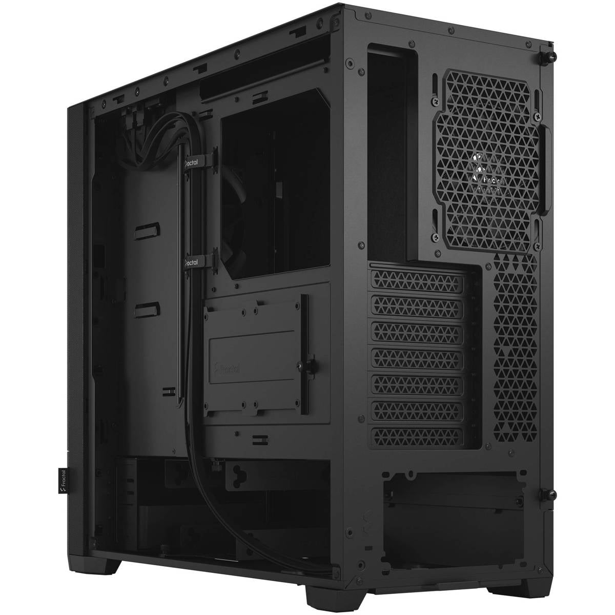 Fractal Design Pop Silent Black ATX Sound Damped Solid Panel Mid Tower Computer Case