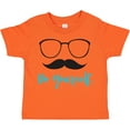 thumbnail image 3 of Inktastic Be Yourself, Glasses, Mustache, Moustache Boys or Girls Toddler T-Shirt, 3 of 5
