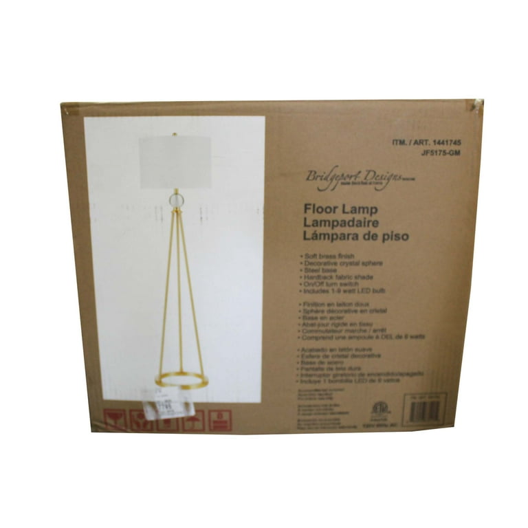 Bouche crystal floor lamp deals