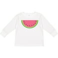 thumbnail image 3 of Inktastic Watermelon Slice Boys or Girls Long Sleeve Toddler T-Shirt, 3 of 5