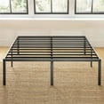 thumbnail image 6 of Best Price Mattress 16" Metal Platform Bed Frame, Heavy Duty Steel Slats, Black, Queen, 6 of 9
