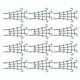 thumbnail image 1 of Monstrate 12x adecuado para varias plantas, soporte de plantas fácil de fijar, enrejado trepador de plantas de jardín Jardín y Patio, 1 of 6