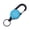 Blue, variant on Retractable Key Holder Clip with Easy Pull Buckle Compact Design for Keys ID Badges Multi Color Options 2 Pack