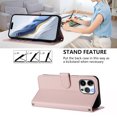 thumbnail image 4 of Funda Cartera GANGXUN para iPhone 15 Pro – Cierre Magnético, Protección RFID, Correa Desmontable, Compatible con Carga Inalámbrica, 4 of 6