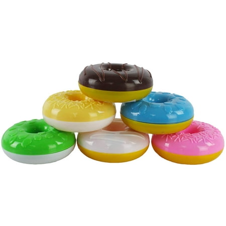 24 Pack of Safety Tested Non-Toxic Multi-Color Yummy Delicious Donuts Toy Slime Goo (Colors May Vary)