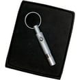 thumbnail image 2 of Prestige Import Group - Push Button Retractable Cigar Punch Cutter with Key Chain - Color: Silver, 2 of 3