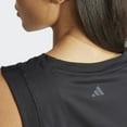 thumbnail image 3 of Women's adidas Studio Tank Top Color: Black Size: X SMALL, 3 of 5
