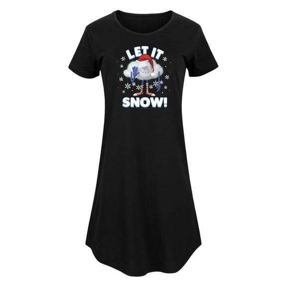 Trolls Movie - Christmas - Let It Snow - Cloud Guy - Women's Any Way Dress