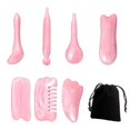 thumbnail image 1 of Ensemble de 7 Pcs Planche de Massage en Résine Gua Sha Outil Résine Massage Soins de la Peau Ensemble d'Outils Guasha Anti-Rides Soins de Santé Outils de Beauté, 1 of 10