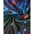 thumbnail image 6 of Gymnastics Leotards for Girls,Kids Glitter Stars Dance Unitards Biketards with Shorts,Y-Neck, 6 of 7