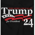 thumbnail image 2 of Donald Trump for 2024 President Womens Slim Fit Graphic Tee Brisco Brands M, 2 of 5