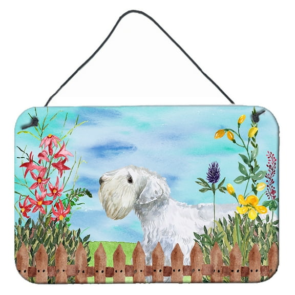 Carolines Treasures CK1246DS812 Sealyham Terrier Spring Wall or Door Hanging Prints  8x12 multicolor