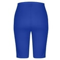 thumbnail image 5 of Summer Womens Shorts Fashion Shorts For Women Biker Plus Size Knee Length Yoga High Waisted Athletic Running Gym Workout Pants For Women, 5 of 6