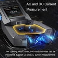 thumbnail image 4 of Clamp Digital Clamp Meter High Accuracy TRMS 9999 Counts Voltmeter Current Resistor Capacitor NCV Diode Tester, 4 of 7