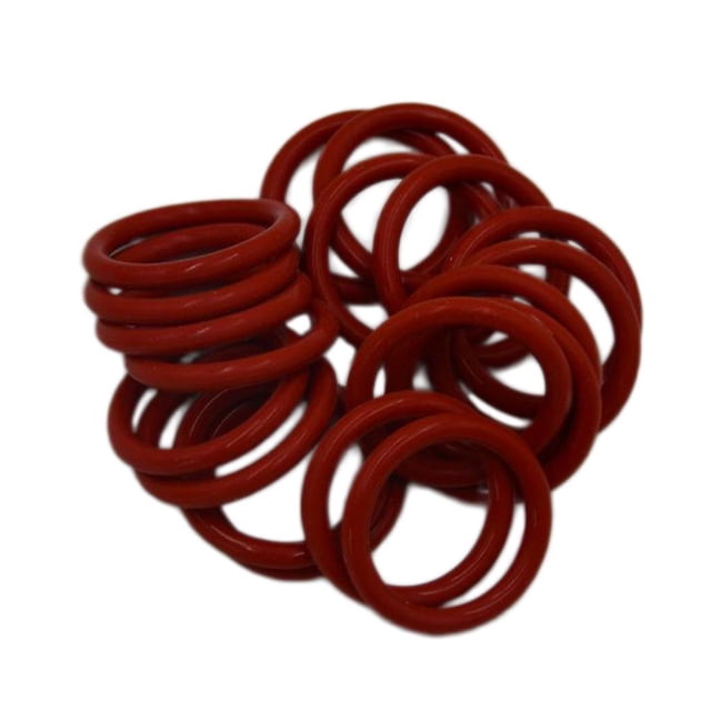 20PCS Orange Tube Dampers Anillos De Silicona Para 12AX7 12AU7 12AT7 12BH7 EL84