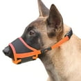 thumbnail image 1 of Soft Breathable Muzzle For All Dog Sizes, Ultra-Humanized Design With Air Mesh Nylon Ensuring Panting And Drinking Freedom, Adjustable Drinkable Pet Muzzle, Prevent Biting Barking, 1 of 5