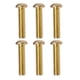 thumbnail image 2 of Tornillos para Monturas de Puente de Guitarra de 3,5x15mm, Tornillos Hexagonales , Tornillos de Tuerca de Bloqueo de Fácil Instalación, Reempl Dorado Hugo Tornillos para sillas de montar, 2 of 9