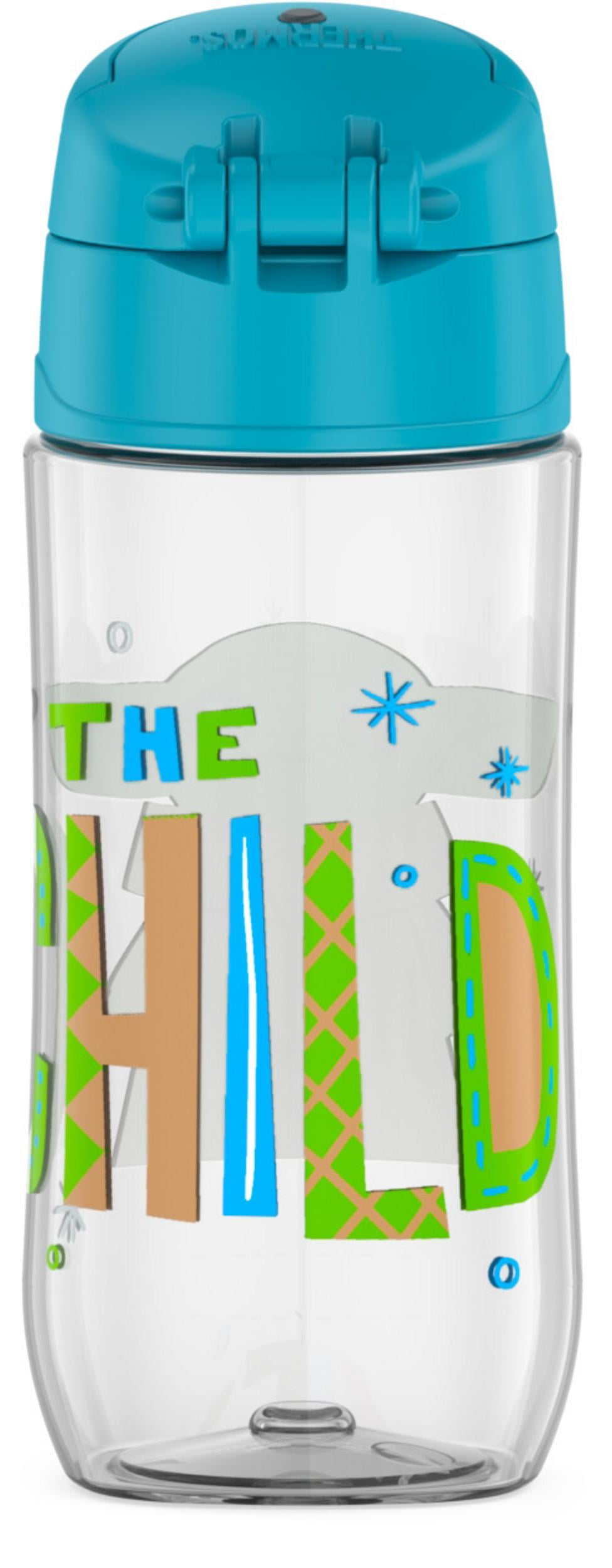 Thermos 16 oz. Kid's Funtainer Plastic Hydration Water Bottle with Spout Lid Kittens