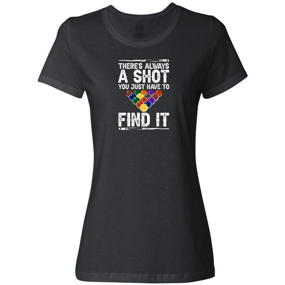 Inktastic Billiards Game Pool Player Women's T-Shirt