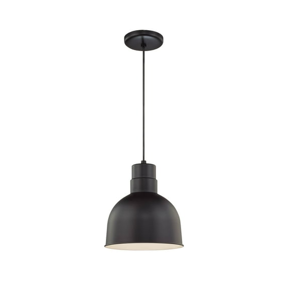 ML Lighting RDBC10-SB Suspension à une Lumière, Noir