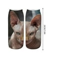 thumbnail image 3 of Face Print Socks Mid Calf Socks Unisex Soft Breathable Funny Novelty Socks for Men Women Daily Wear Gifting Multiple Designs（B), 3 of 3